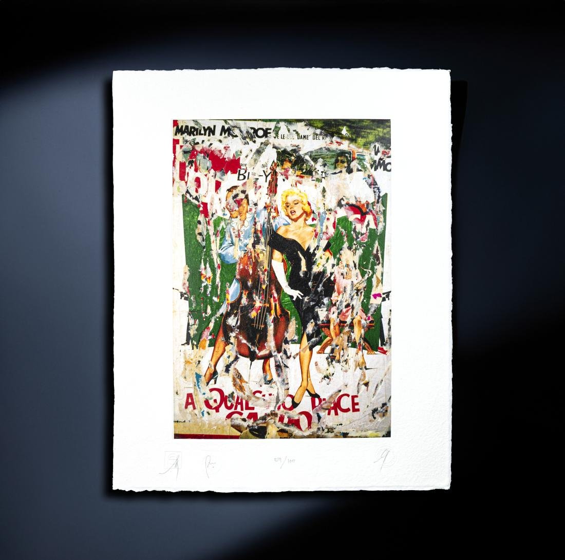 Mimmo Rotella (1918-2006) - Marylin - A qualcuno piace caldo