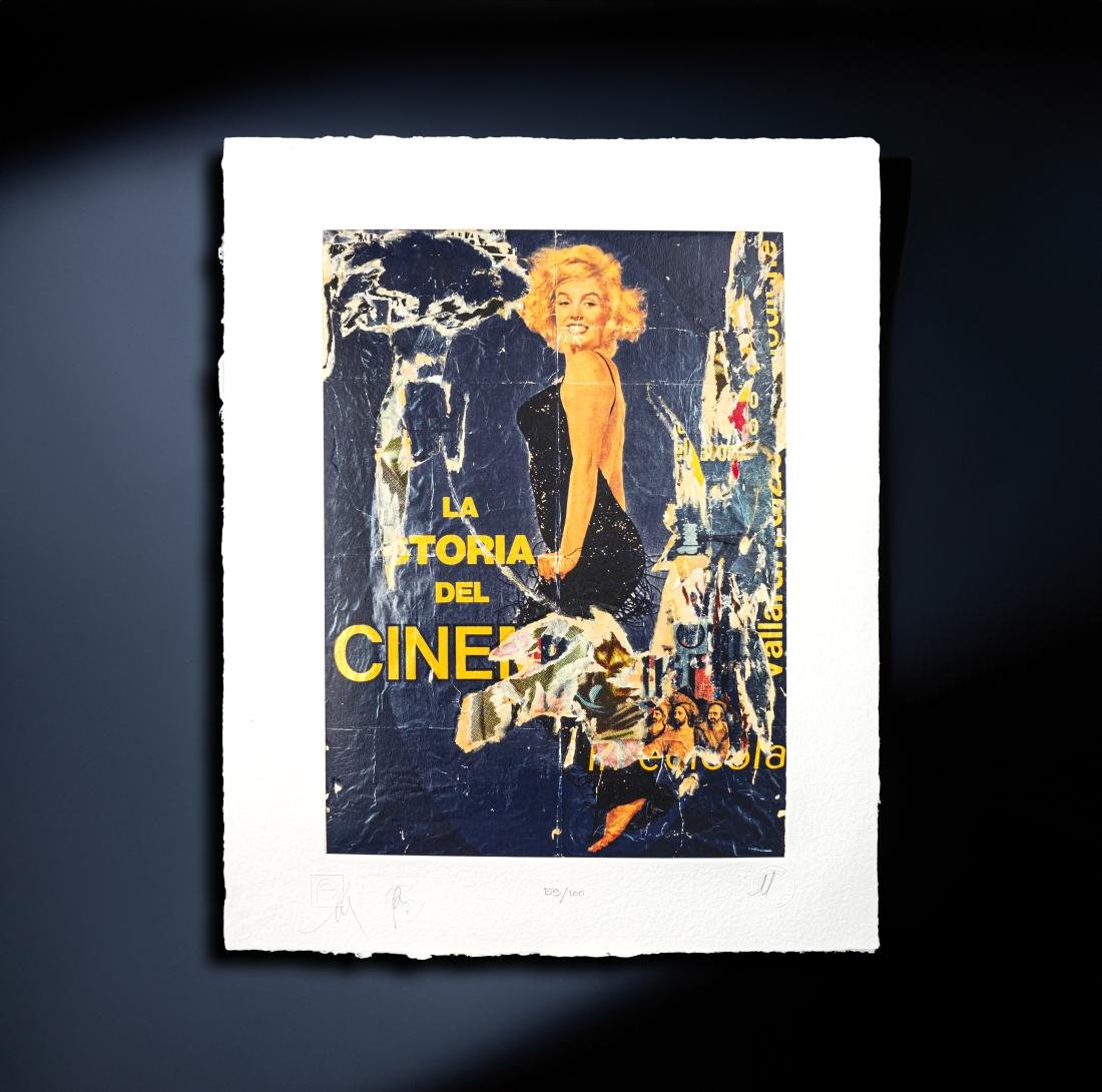 Mimmo Rotella (1918-2006) - Marylin - La storia del cinema | Immagine principale
