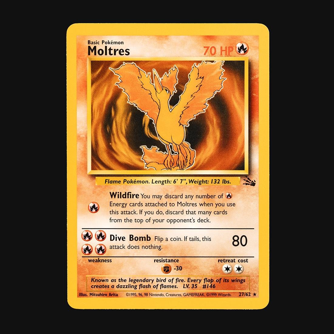 Moltres 27/62 ENG Near Mint