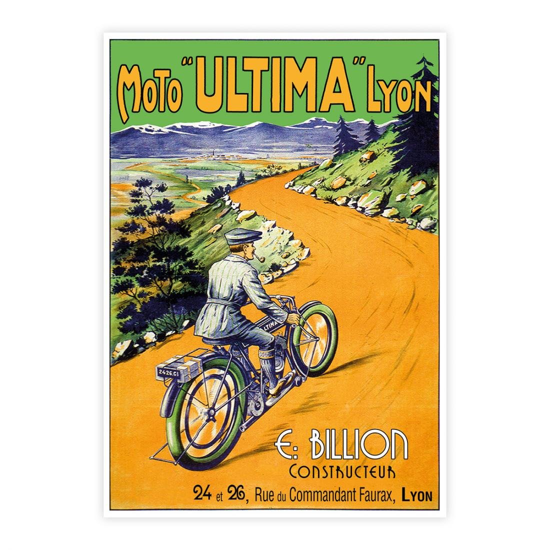 Moto "Ultima" Lyon - BIllion Constructeur