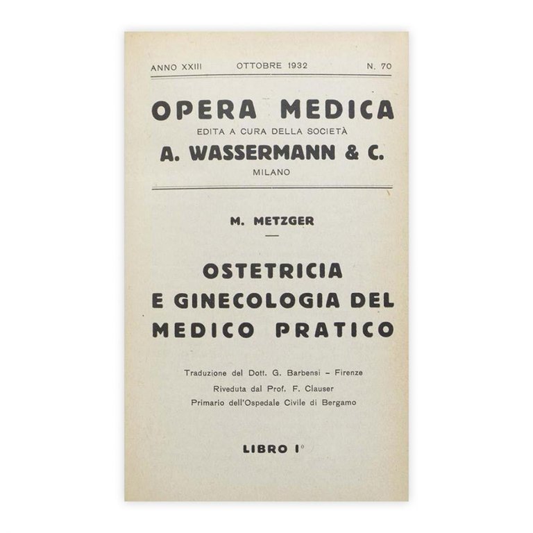 Ostetricia e Ginecologia del medico pratico - M. Metzger | Immagine Gallery 3