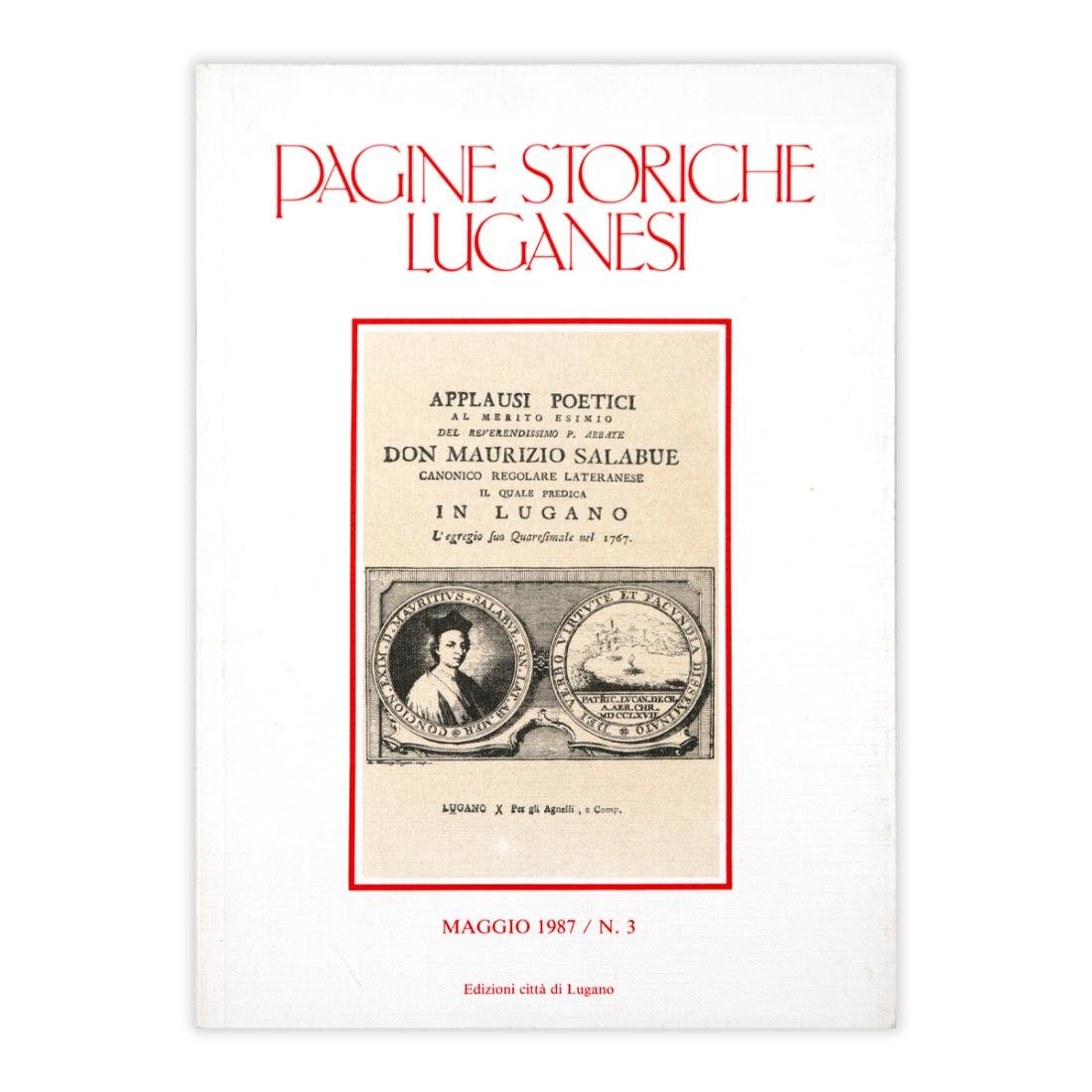 Pagine storiche luganesi - Maggio 1987 N.3 | Immagine principale