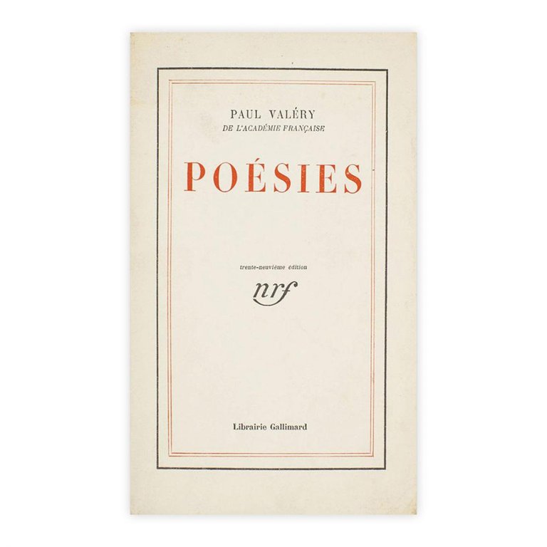 Paul Valery - Poesies