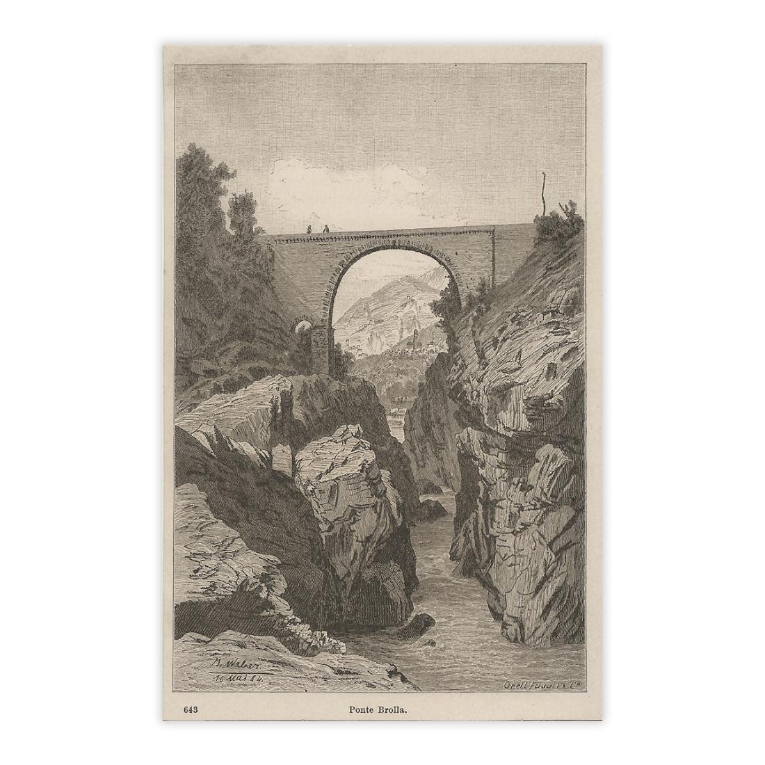 Ponte Brolla - Anno 1884