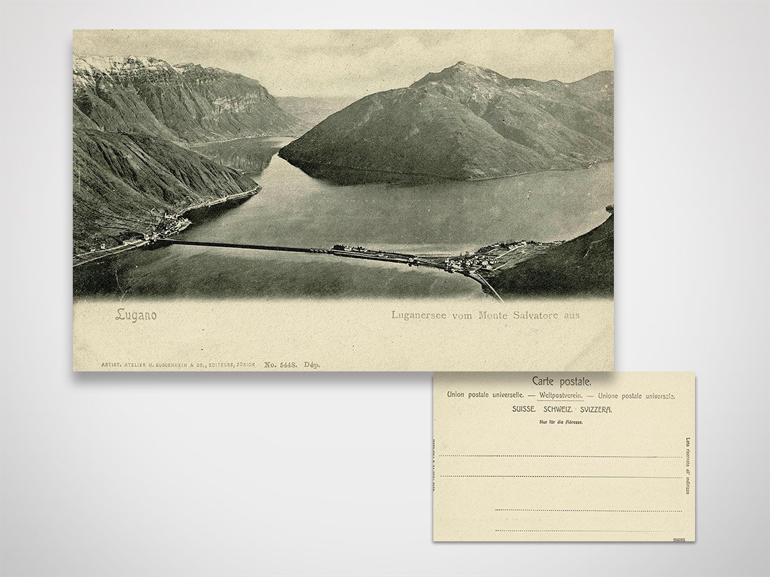 Ponte di Melide - vista dal S.Salvatore