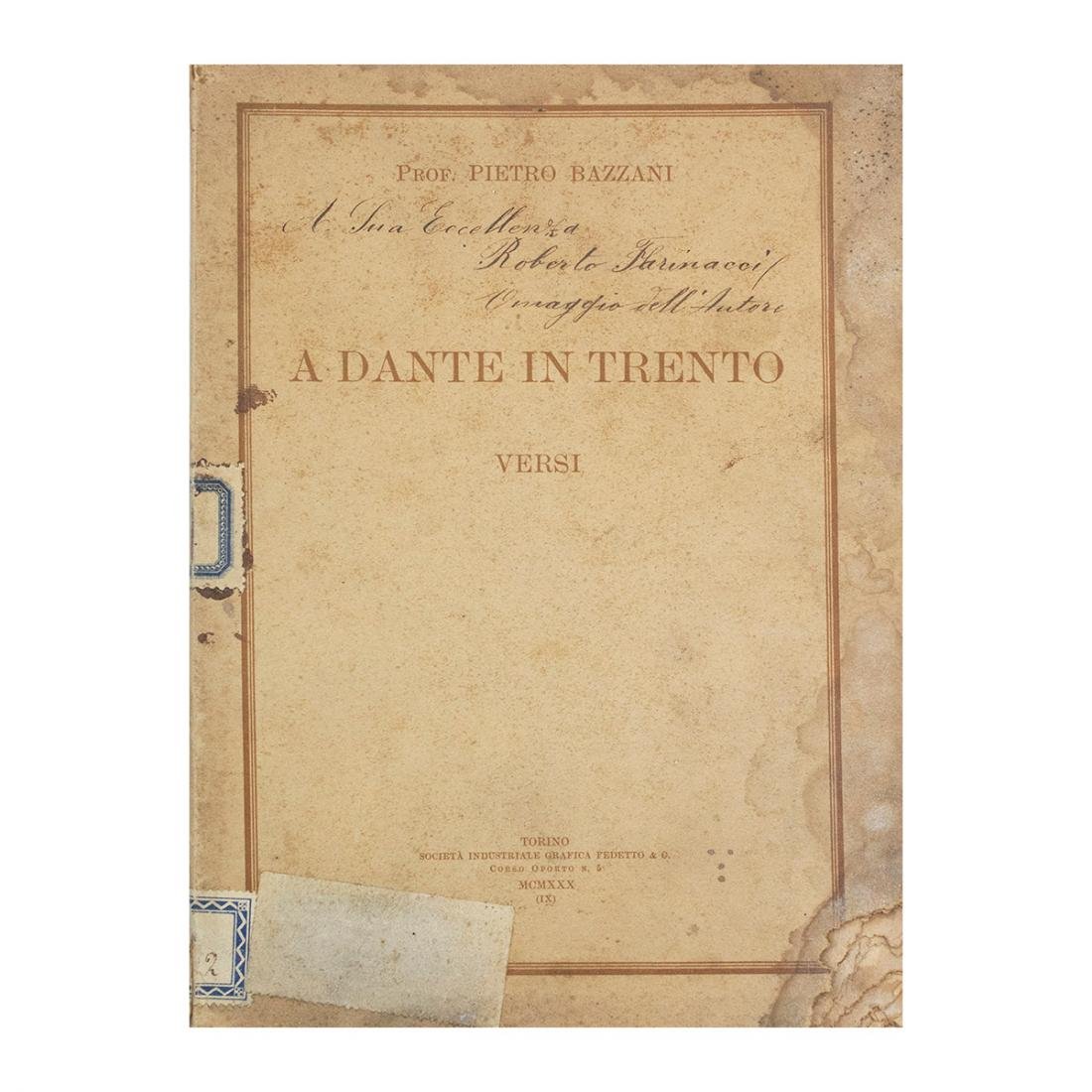 Prof. Pietro Bazzani - A Dante in Trento