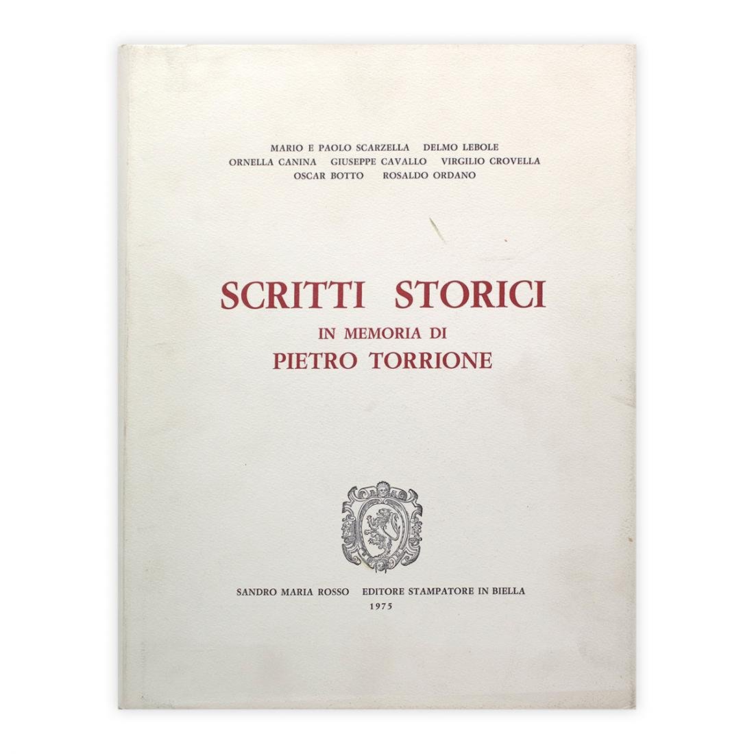 Scritti storici in memoria di Pietro Torrione