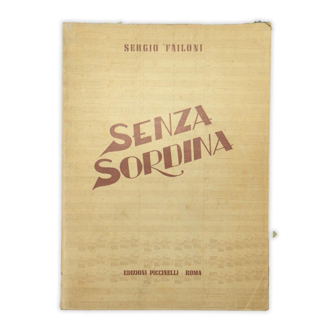 Sergio Failoni - Senza Sordina - 1946