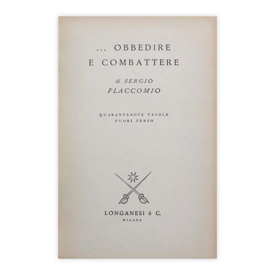 Sergio Flaccomio - Obbedire e combattere