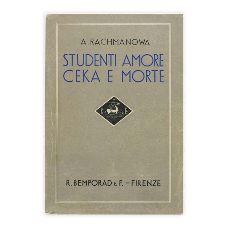 Studenti amore ceka e morte - Alja Rachmanowa