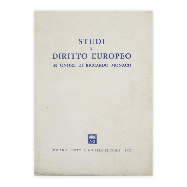 Studi di diritto Europeo