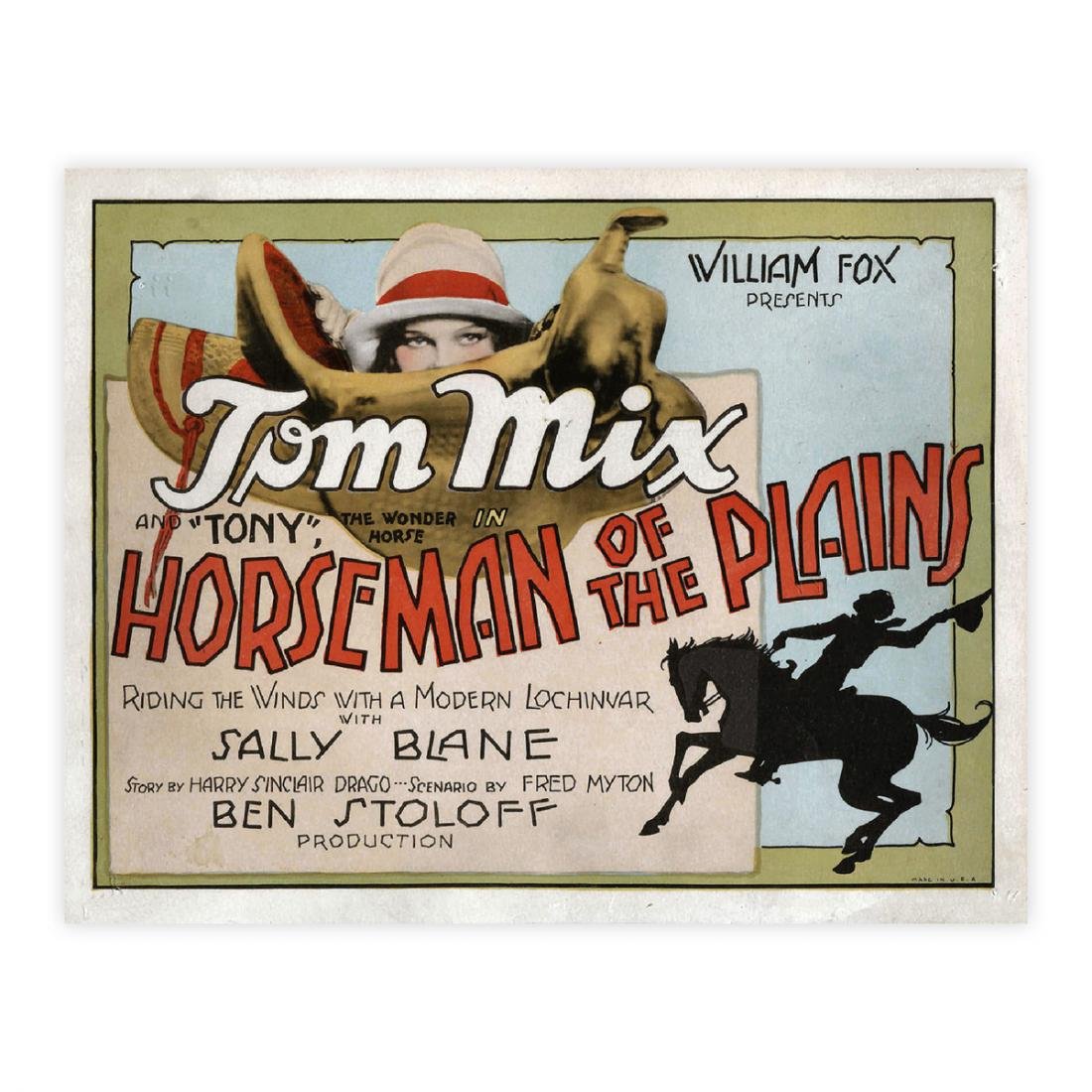 Tom Mix - Horse Man of the plains 1928