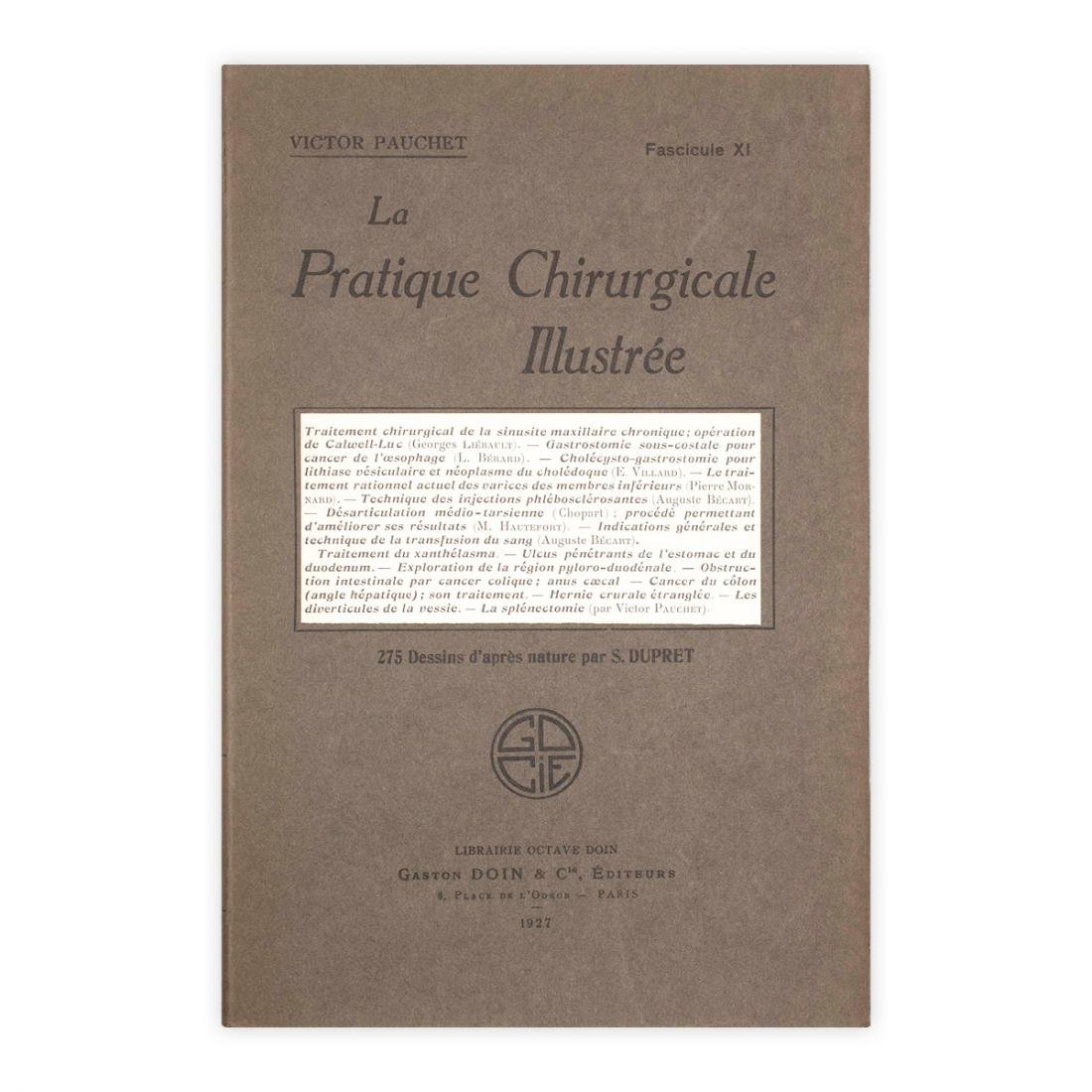 V. Pauchet - La Pratique Chirurgicale Illustrèe - Fascicule XI