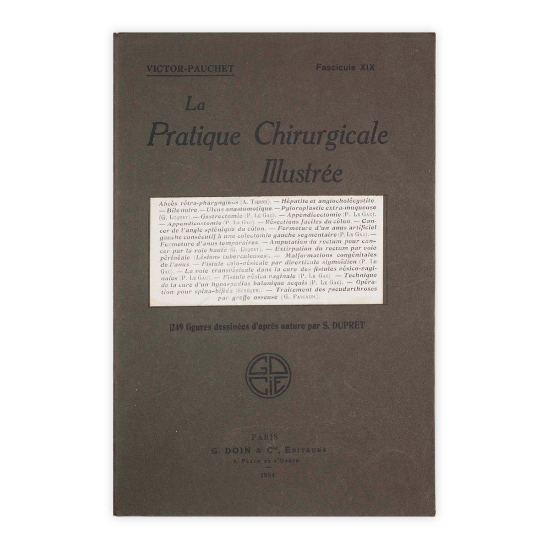 V. Pauchet - La Pratique Chirurgicale Illustrèe - Fascicule XIX