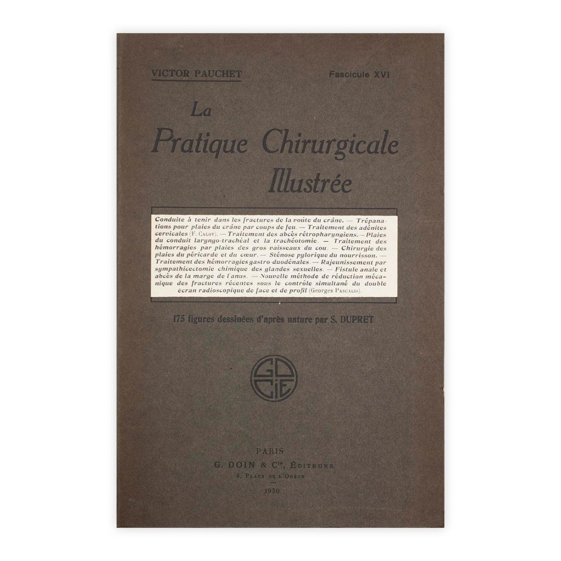 V. Pauchet - La Pratique Chirurgicale Illustrèe - Fascicule XVI