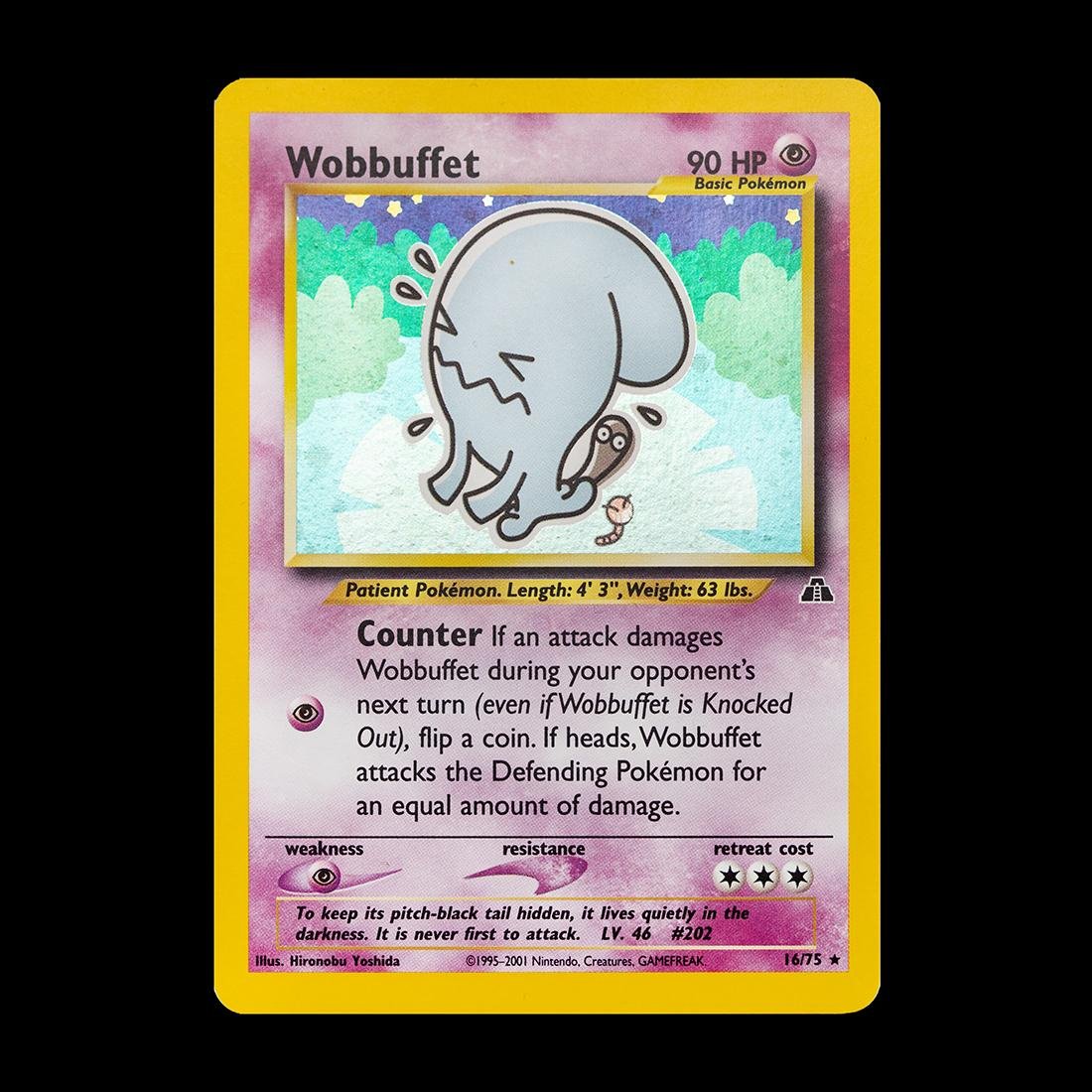 Wobbuffet 16/75 Holo ENG Near Mint