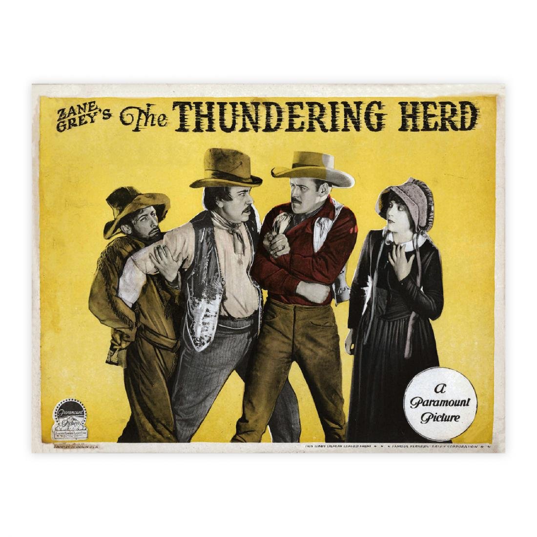 Zane Grey's - The Thundering Herd 1925