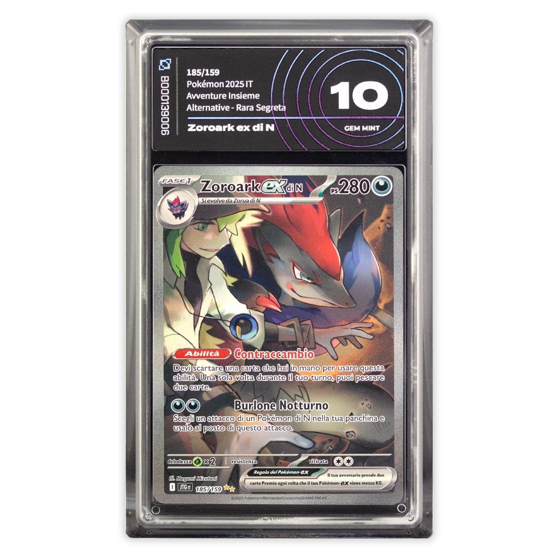 Zoroark ex di N 185/159 - Journey Together 2025 - …