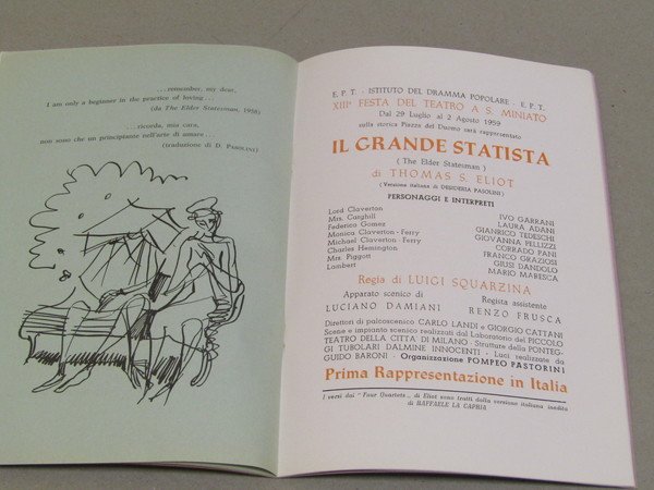 Thomas Stearns Eliot - Il grande statista