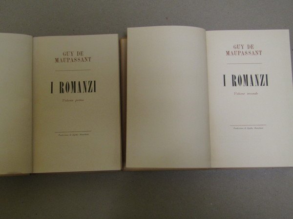 I ROMANZI Traduzione di Egidio Bianchetti - 2 VOLL
