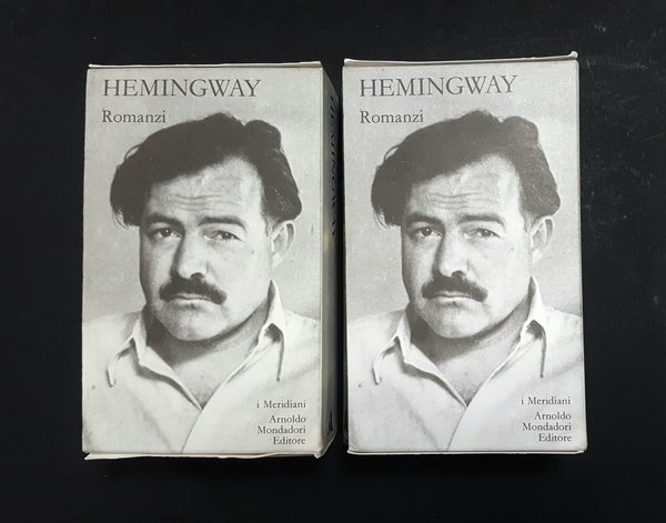 Ernest Hemingway. Romanzi. Mondadori. 2005. 2 voll. con cofanetto