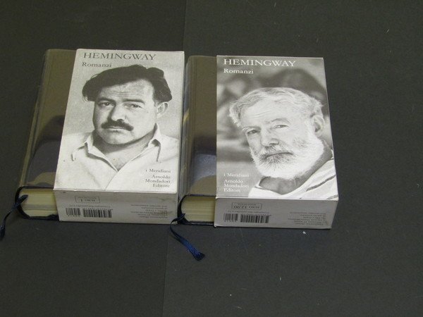 Hemingway Ernest. Romanzi. Mondadori. 2005. 2 Voll. con cofanetto