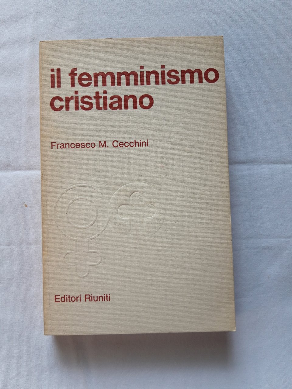 a cura di Francesco M. Cecchini. Il femminismo cristiano | Immagine principale