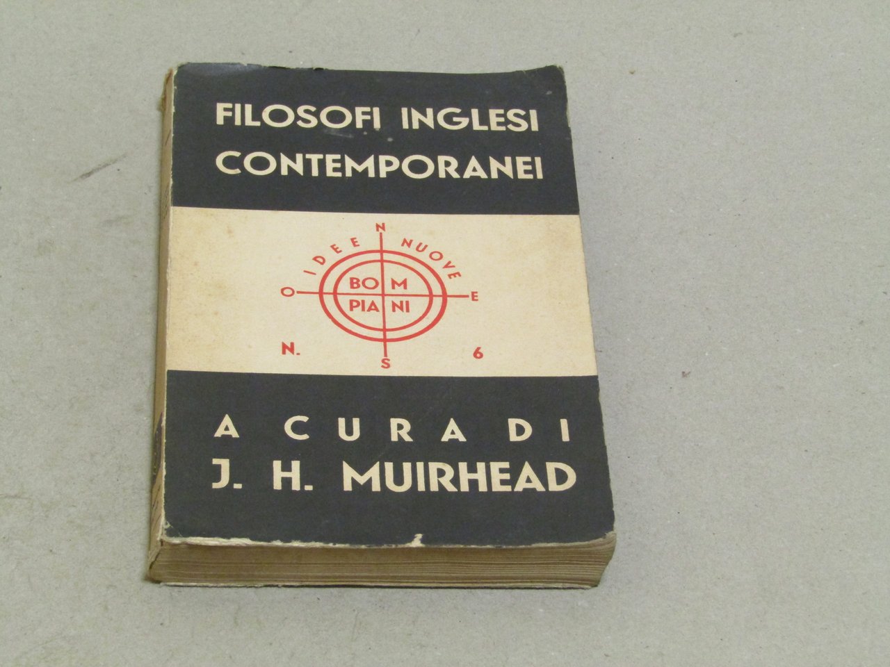 a cura di J. H. Muirhead. Filosofi inglesi contemporanei