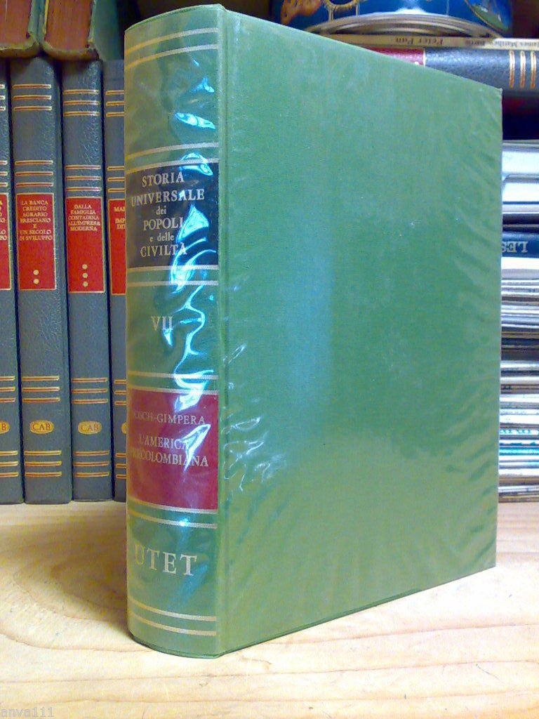 AA.V.V. L' AMERICA PRECOLOMBIANA - UTET. volume VII. 1976
