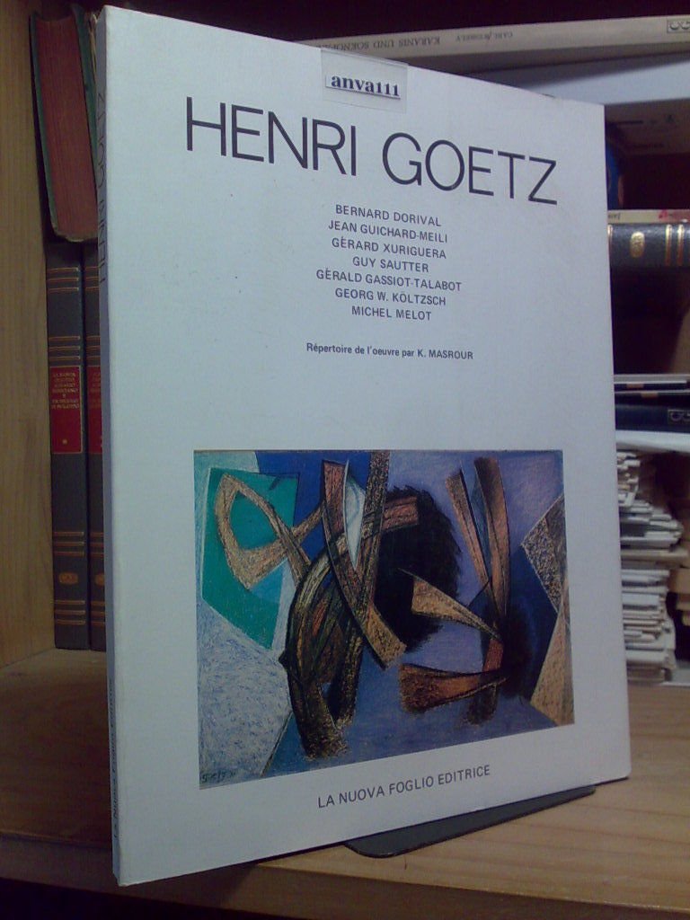AA.VV. - HENRY GOETZ / Répertoire de l' oeuvre par … | Immagine principale