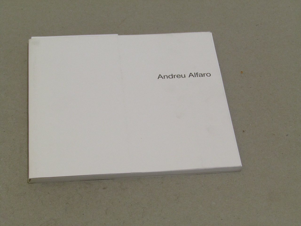 AA. VV. Andreu Alfaro | Immagine principale