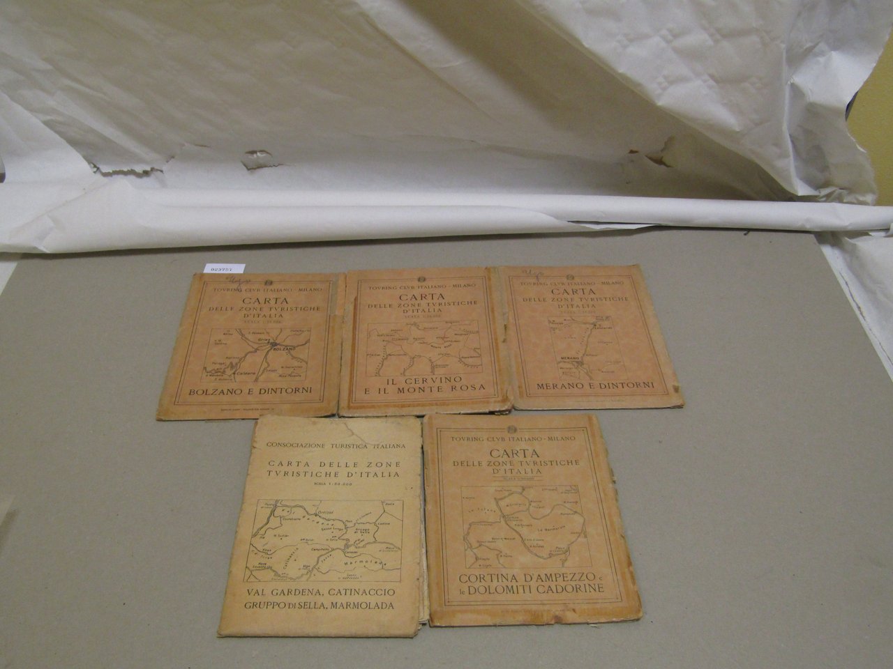 AA. VV. Carte delle zone turistiche d'Italia