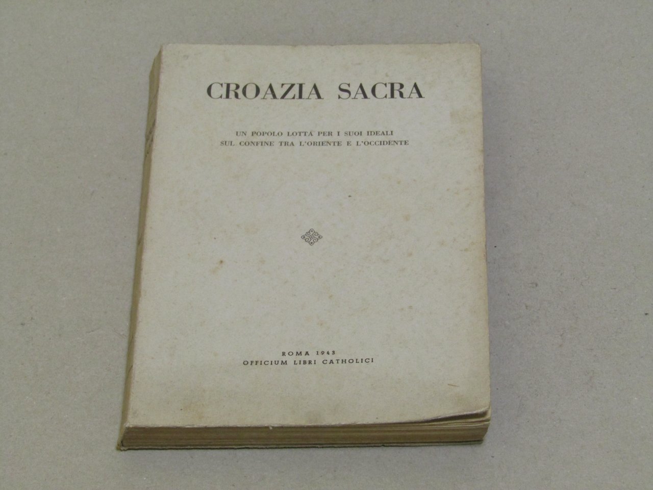 AA. VV. Croazia Sacra.