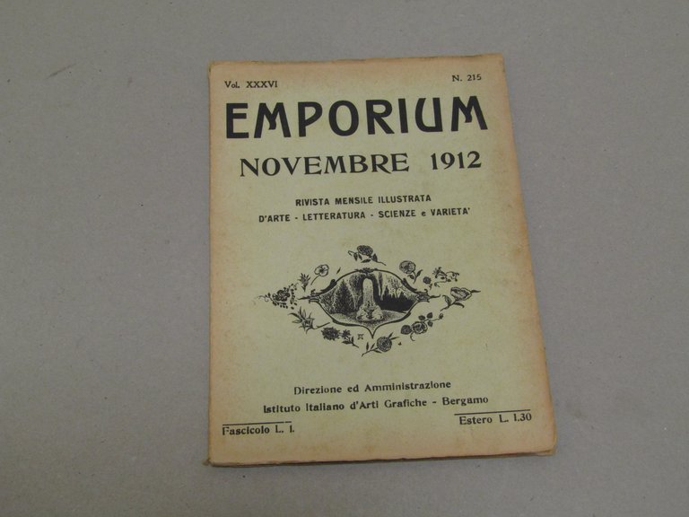 AA. VV. Emporium (Novembre, Ottobre 1912)