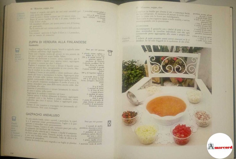 AA.VV., Enciclopedia gastronomica. Il mondo in cucina (4 voll.), Sansoni …