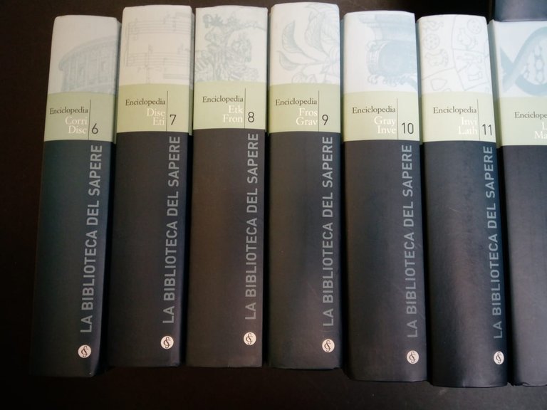 AA.VV. Enciclopedia. La biblioteca del sapere/corriere della sera. 22 Voll. …