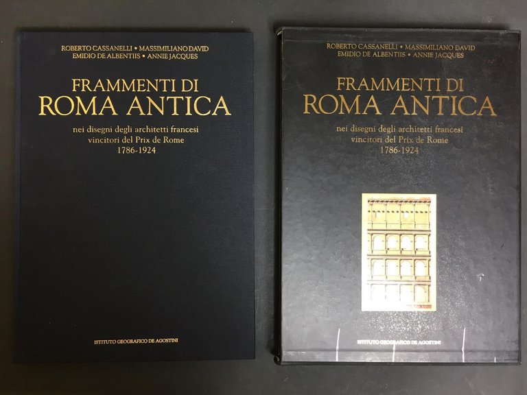 AA.VV. Frammenti di Roma Antica. Nei disegni degli architetti francesi …