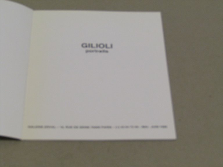 AA. VV. Gilioli portraits | Immagine Gallery 2