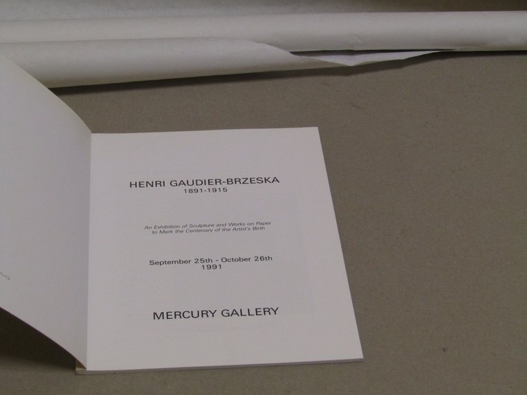 AA. VV. Henri Gaudier-Brzeska