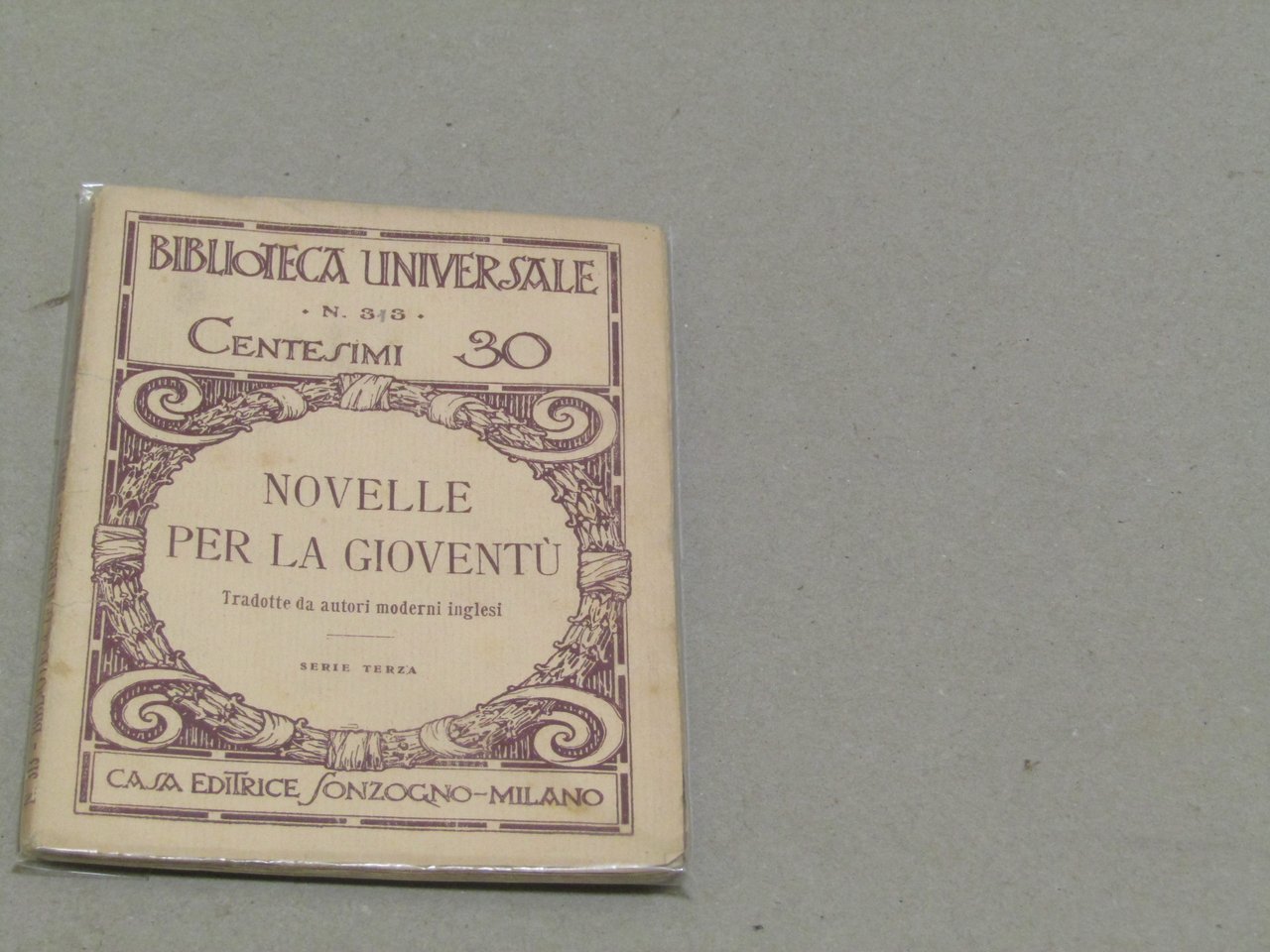 AA. VV. Novelle per la gioventù. Tradotte da autori moderni …