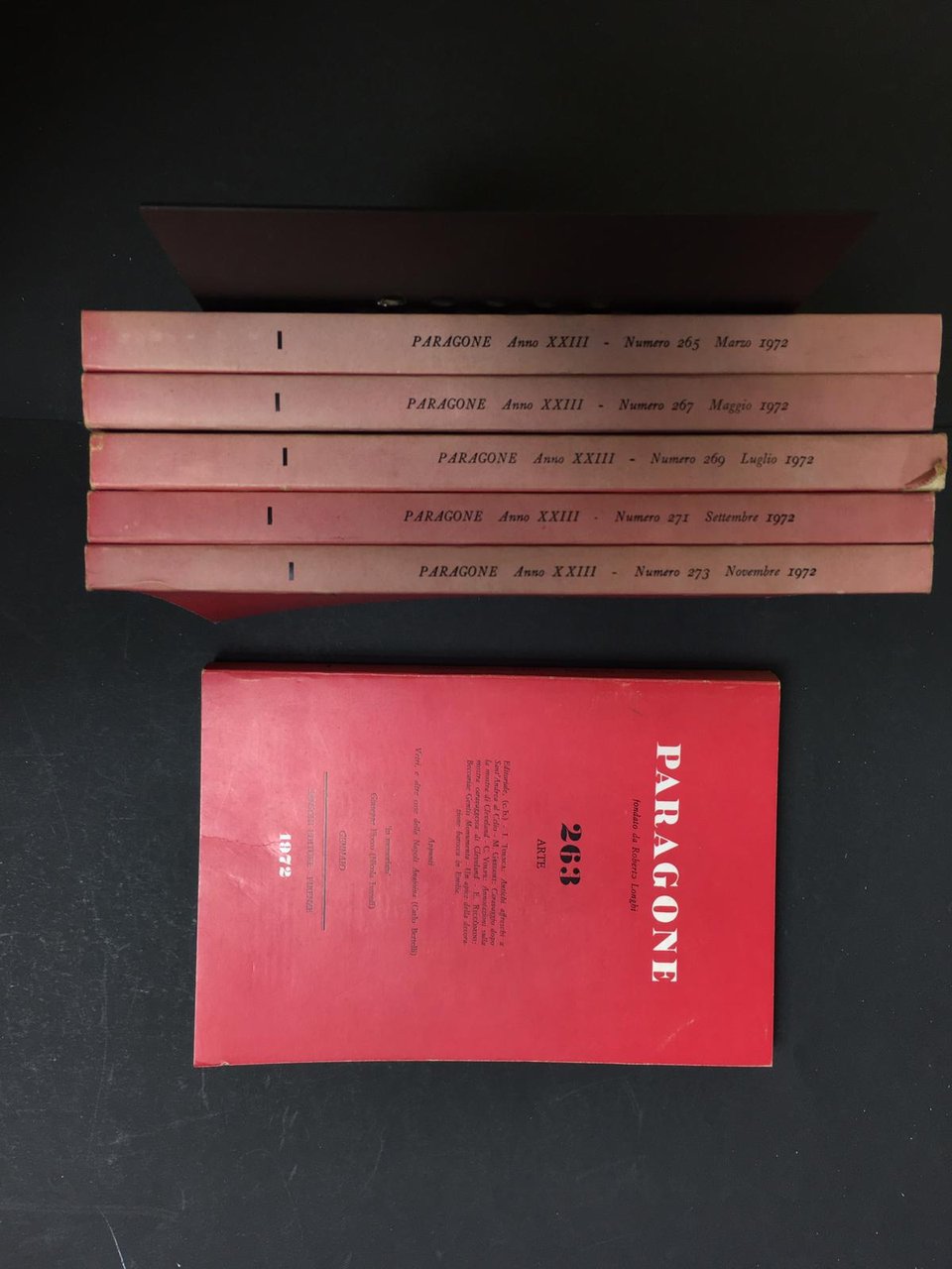 AA.VV. Paragone. Fondato da Roberto Longhi. Rivista mensile di arte …