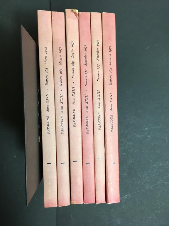 AA.VV. Paragone. Fondato da Roberto Longhi. Rivista mensile di arte …