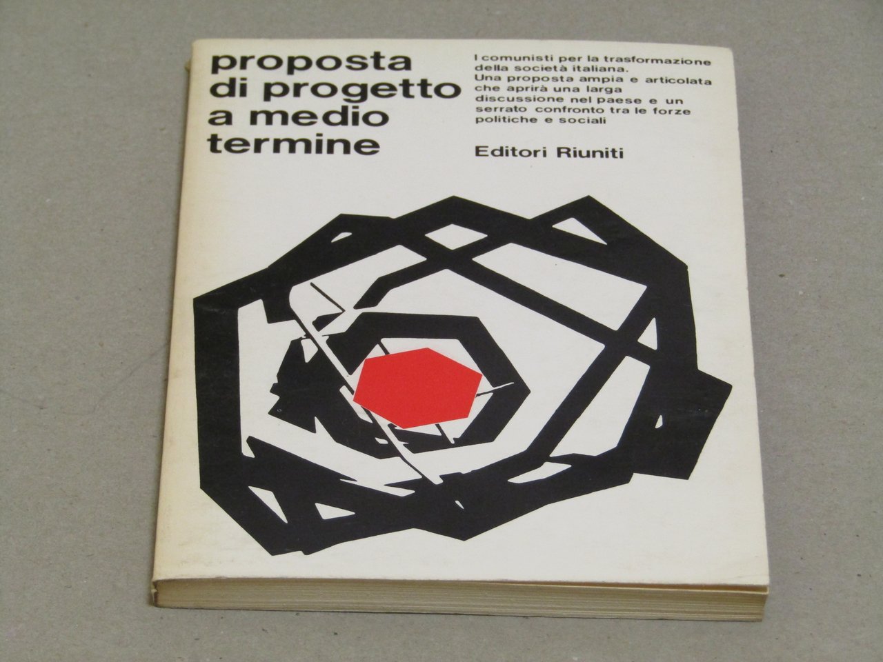 AA. VV. Proposta di progetto a medio termine