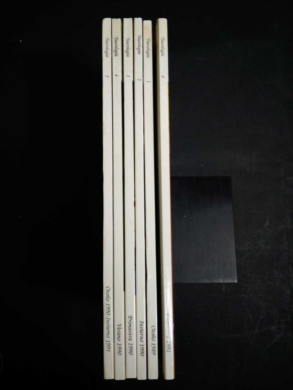 AA.VV. Taurologia. Revista cultural Taurina. Ediciones Brindis. Numero 1-2-3-4-5-6. 1989/1990/1991