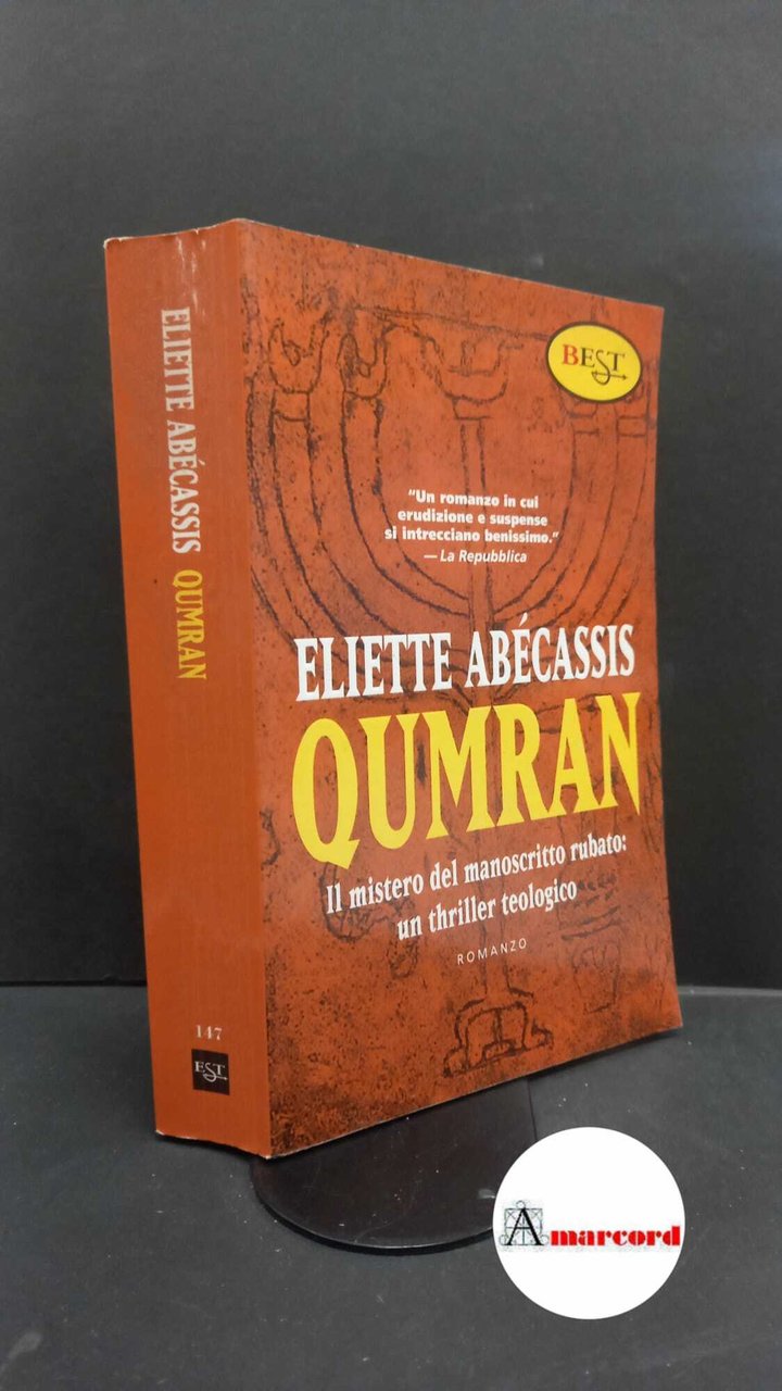 Abécassis, Éliette. , and Caviglione, Massimo. Qumran Milano M. Tropea, … | Immagine principale