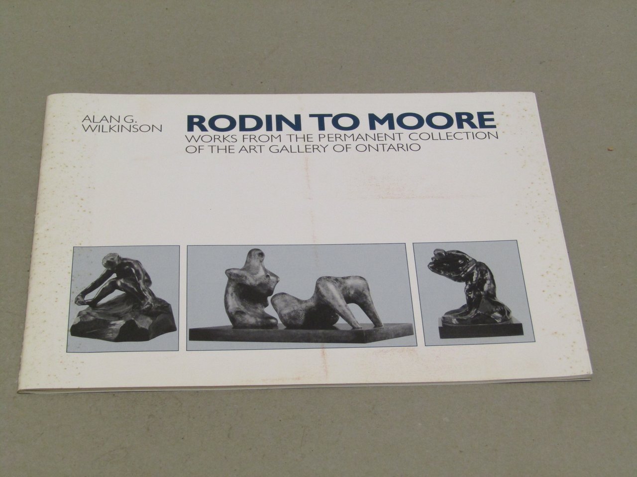Alan G. Wilkinson. Rodin to Moore | Immagine principale