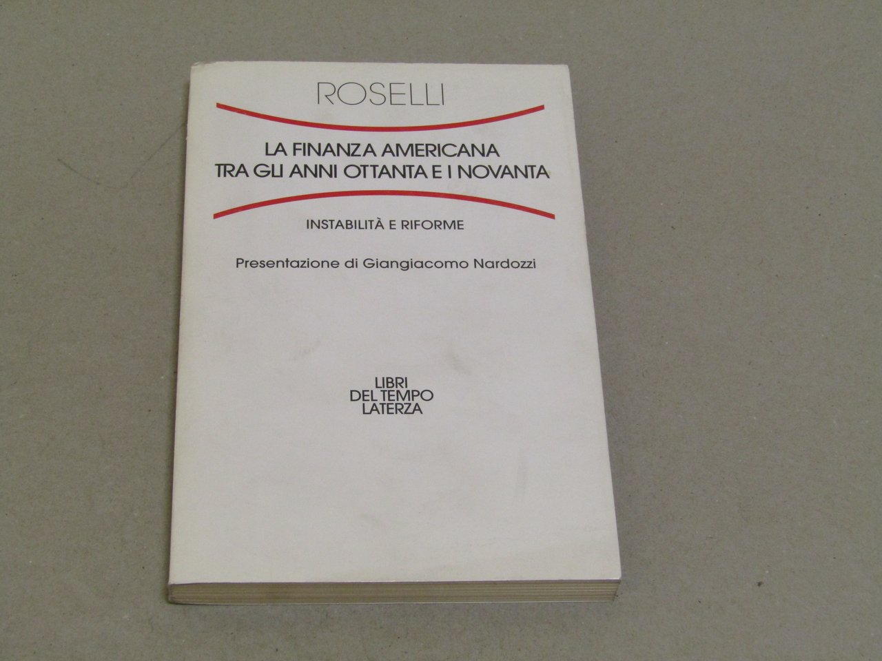 Alessandro Roselli. La finanza americana tra gli anni ottanta e …
