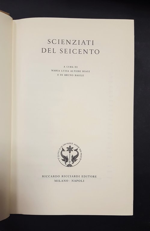 Altieri Biagi Maria Luisa, Basile Bruno (a cura di). Scienziati …