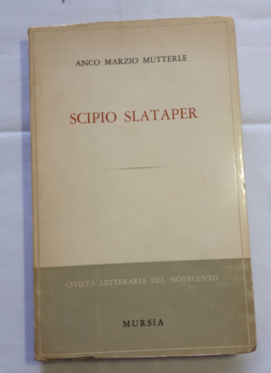 Anco Marzio Mutterle. Scipio Slataper | Immagine principale