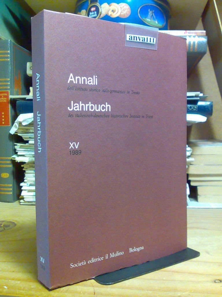 ANNALI / JAHRBUCH - ISTITUTO STORICO ITALO-GERMANICO IN TRENTO - …